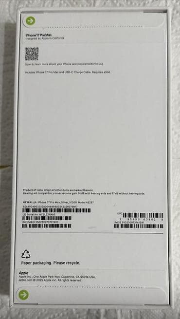 barter telefon iphone: IPhone 17 Pro Max, 512 GB, Space Gray — 2