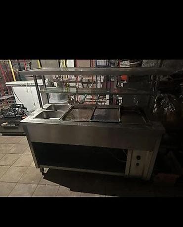 Benmari – 1.50 m - Paslanmayan poladdan, yeməklərin isti saxlanması