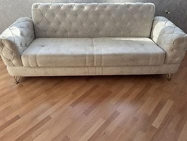 Divan, İşlənmiş, Açılan, Bazalı, Vеlur parça, Çatdırılma yoxdur