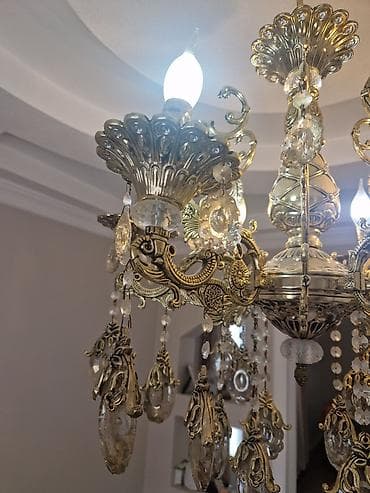 samdamlar: Çılçıraq, 8 lampa, Metal — 2