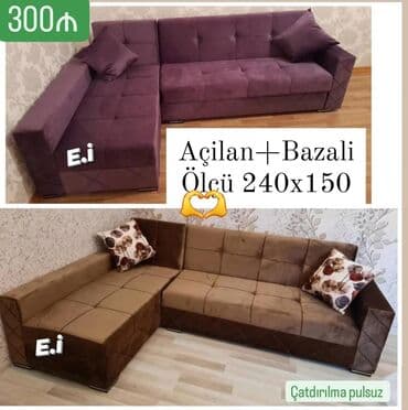 çalışma masası azerbaycan: Künc divan, Açılan, Bazalı — 1