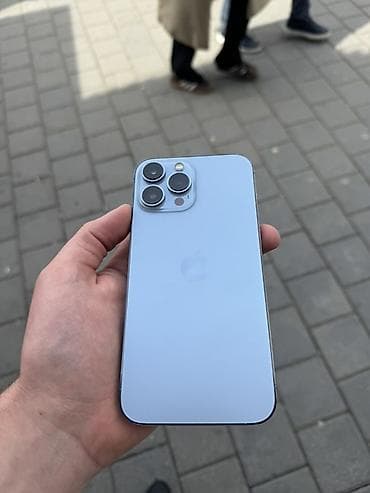 iphone 12 mavi: IPhone 13 Pro Max, 256 GB, Sierra Blue, Simsiz şarj — 3