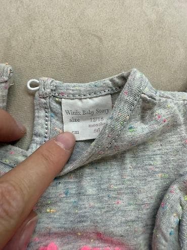 Uşaq dünyası: Futbolka, Qız üçün, 3 - 6 ay, Benetton — 4