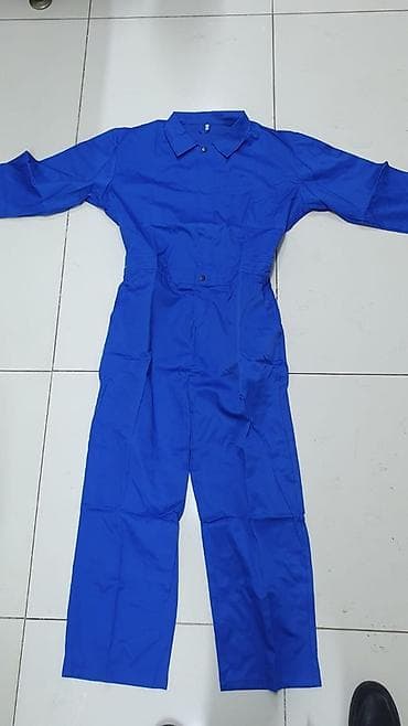 İşçi kombinezonları– uzunqol, yaxalıqlı, ön hissəsi düyməli model — 2