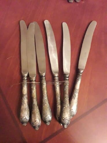 patron açar dəsti: Qedimi melixor yax bicaqi 6 eded — 1