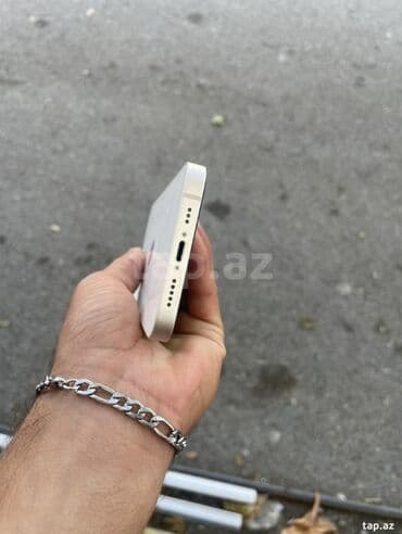 iphone 13 pro max 256 qiymeti: IPhone 13, 128 GB, Ağ, Face ID — 6