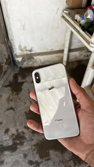 ayfon telefonları: IPhone X, 256 GB, Ağ, Face ID — 1
