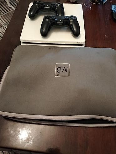 pleys: Sony PlayStation 2 (PS4) Slim – ağ rəng - Konsol: PS4 Slim, ağ — 3