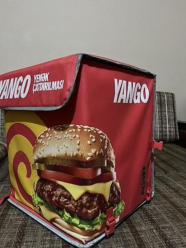 Yango Yemək Çatdırılması üçün termal çanta (kurye çantası) - Rəng