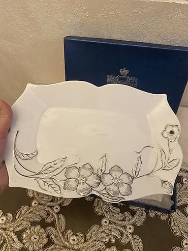 klonka sufreler: Boşqablar, 2 ədədli dəst, rəng - Ağ, Farfor, Almaniya — 3