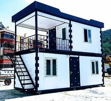 Konteynerlər: Konteyner ev – modul tipli daşınan yaşayış/iş məkanı • Material — 10