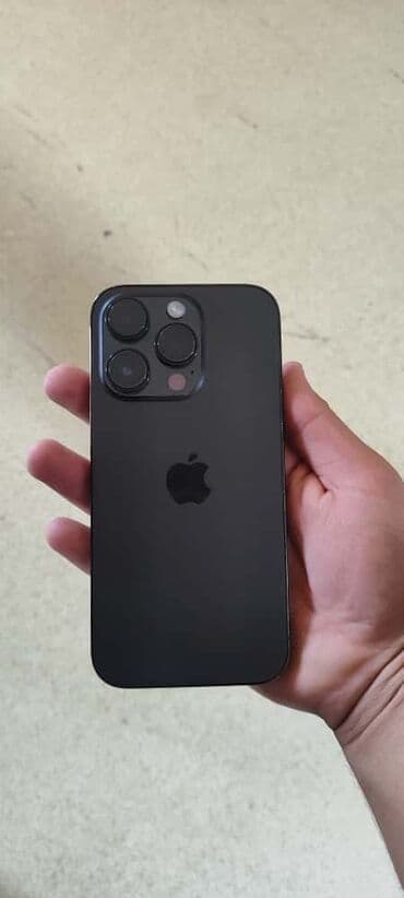 14 qiymeti: IPhone 14 Pro, 128 GB, Black Titanium — 6