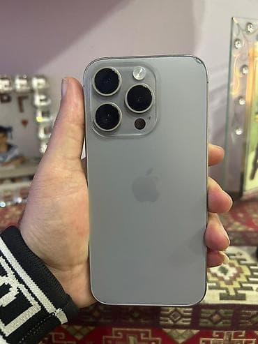 barter ayfon: IPhone 15 Pro, 128 GB, Natural Titanium, Face ID — 8