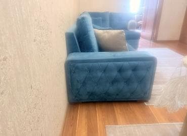 zerin mebil: Künc divan, Vеlur parça — 3