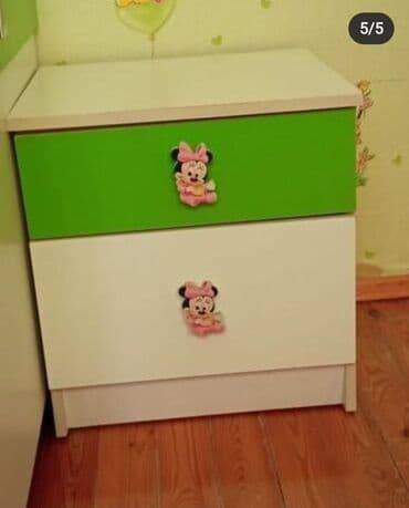 kubik gəncə: Oğlan və qız üçün, İşlənmiş, Təknəfərlik çarpayı, Dolab, Komod, Tumba — 5