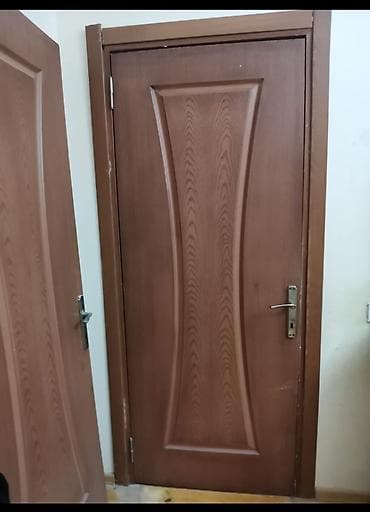 Taxta interyer qapısı - Material: ağac əsaslı, təbii ağac naxışlı