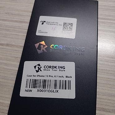 iphone x case: İphone 13 pro black case — 1