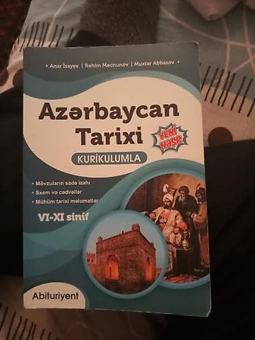 Məhsul: Tarix hazırlıq vəsaiti kitabları (2 ədəd) 1) “Azərbaycan