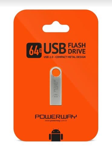 Flash kart 64 GB, USB 2.0, Yeni