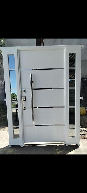 Metall giriş qapıları – müxtəlif dizayn variantları - Material: qalın
