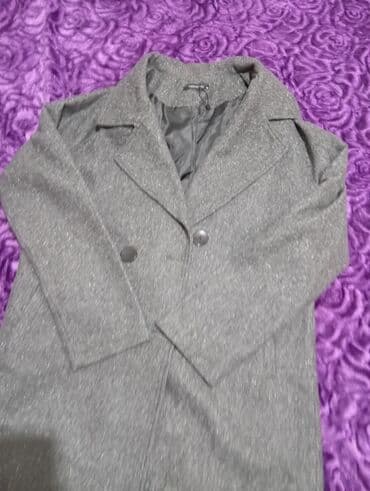 пальто зимнее: Palto, Trendyolmilla, L, rəng - Boz — 2