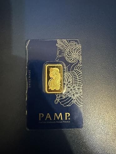 qizil külçə: PAMP Suisse qızıl külçəsi – Lady Fortuna dizaynı - Brend: PAMP Suisse — 2