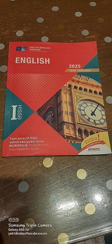 İngilis dili Testlər 11-ci sinif, DİM, 1-ci hissə