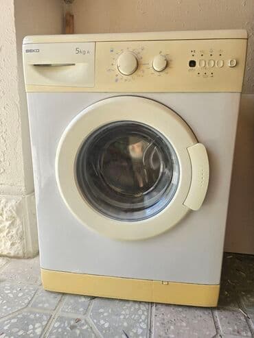 işlenmiş paltaryuyanlar: Paltaryuyan maşın Beko, 5 kq, İşlənmiş, Ünvandan götürmə — 1