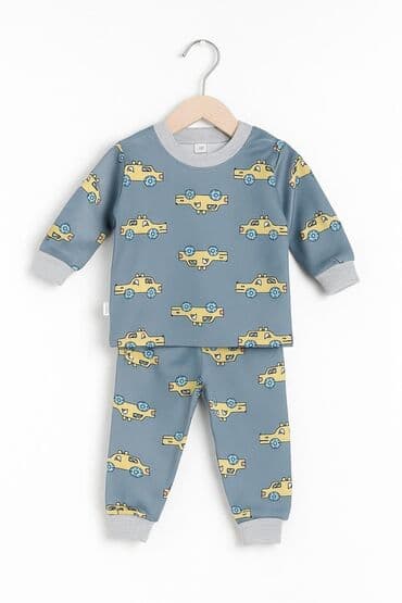 Məktəbli forması: Uşaq pijama dəstləri – 2 hissədən ibarət rahat komplekt - Üst və — 9