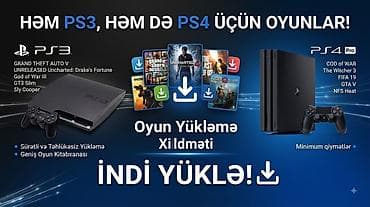 playstation 3 kiraye: Oyun Yükləmə Xidməti – Pc,PS3 və PS4 üçün - Ən yeni oyunları yüklə — 2