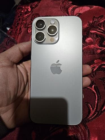 IPhone 15 Pro Max, 512 GB, Gümüşü, Face ID