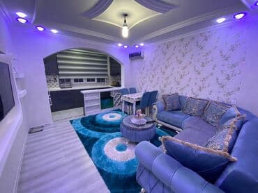 qubada ayliq kiraye evler 2020: Mərdəkənda 5 mertebeli binanın 3-cu mərtəbəsində ümumi sahəsi 63 kv,m — 1