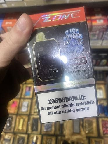 Zone Uranus birdəfəlik vape cihazı - Dad: Strawberry Banana - 3 Ice