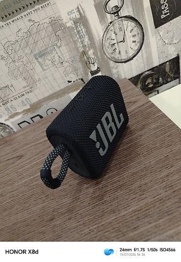 notebook batarya: JBL GO 3 portativ Bluetooth kolon - Brend/model: JBL GO 3 - Rəng — 2