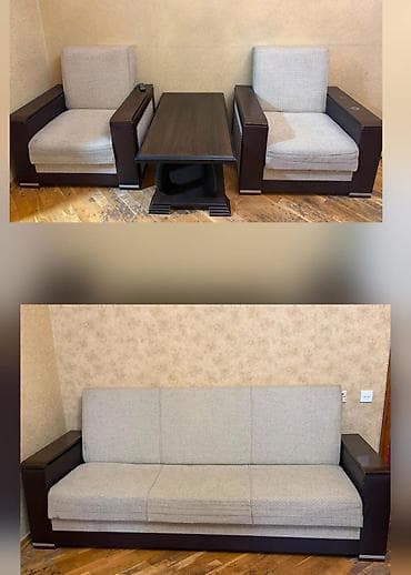 acilan kreslo: Divan kreslo+jurnal masasi Tecili satilir. Acilir baza var. Qiymet 220 — 1