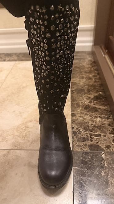 Rəng - Qara Çəkmələr, Ölçü: 31, Qız üçün