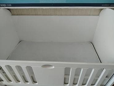 qiz yataqlari: Oğlan və qız üçün, Dördbucaq, Beşik, Matras ilə — 2