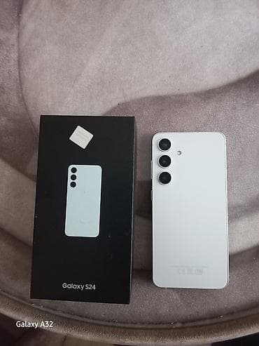 Samsung Galaxy S24, цвет - Серый, Отпечаток пальца, Беспроводная зарядка, Две SIM карты