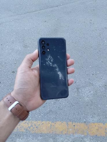Samsung Galaxy A13, 32 GB, rəng - Qara, Düyməli, Sensor, Barmaq izi