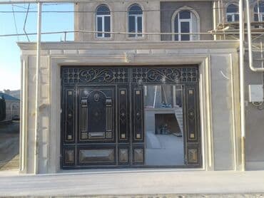 Renault: Fasad və darvaza daş işləmələri – dekorativ mərmər görünüşlü aqlay — 4