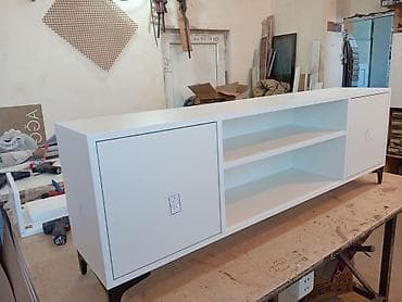 TV altlığı: Yeni, Düz TV altlığı, Polkalı, Laminat — 7