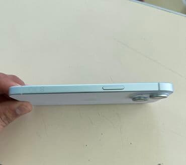 железный диск на 15: IPhone 15, Синий, Face ID — 1