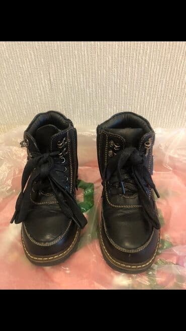 gence 29 nomreli mekteb: Botinka,ideal veziyyetde,27 razmer,mexli,isti saxlayir.Ботинки для — 6
