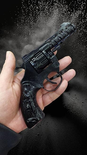 usaq oyuncaqlari satisi: 🦾Dəmir oyuncaq tapanca. 💥yumuru qırmızı gülləylə atış edir ☄️Tam — 2