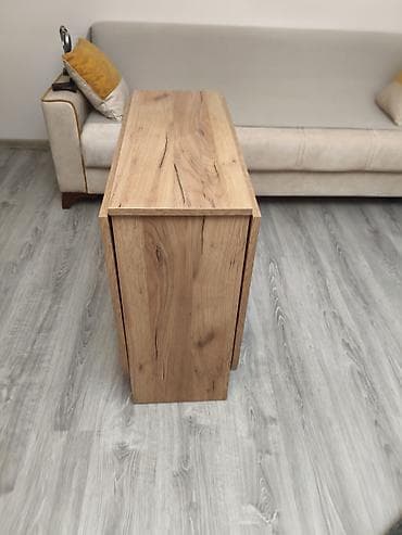 lovhe: Açılan-qapanan transformasiya olunan masa - Material: təbii ağac — 2