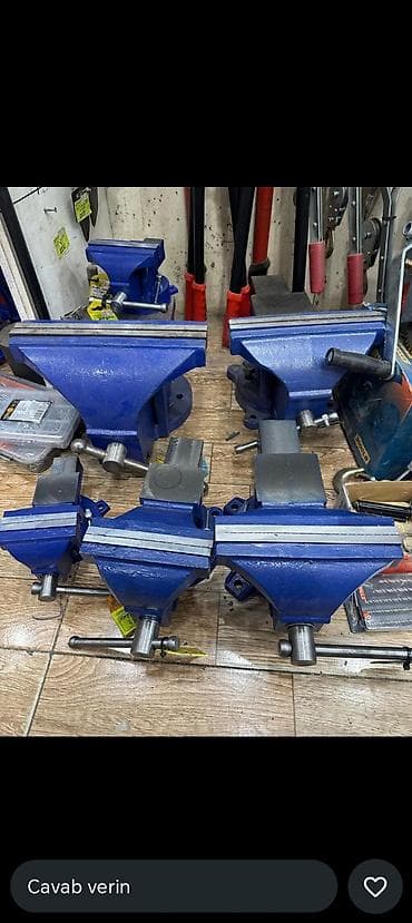 Metal emalatxanaları və ustalar üçün dəzgah qısqacı (sancaqlı mengene)