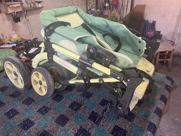 прогулочные коляски peg perego si completo: Классическая прогулочная коляска, Б/у — 1