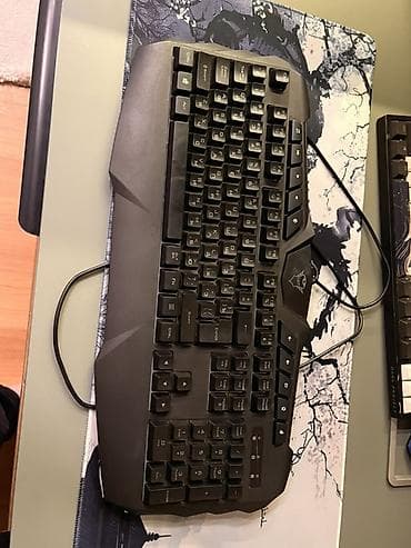 gaming noutbuk: Gaming klaviatura – Trust GXT seriyası, tam ölçülü Xüsusiyyətlər: - — 1