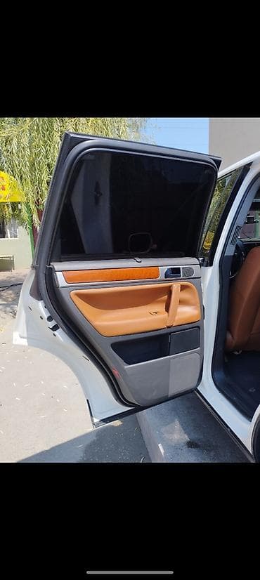 əziy maşınlar: Volkswagen Touareg salonu – orijinal dəri paket - Rəng: qəhvəyi — 3