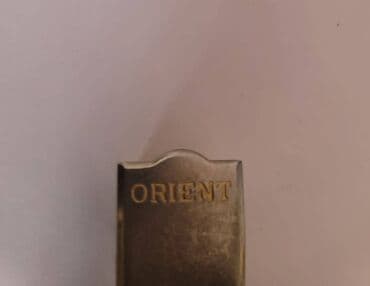 el fecr saat: İşlənmiş, Qol saatı, Orient, rəng - Qızılı — 8